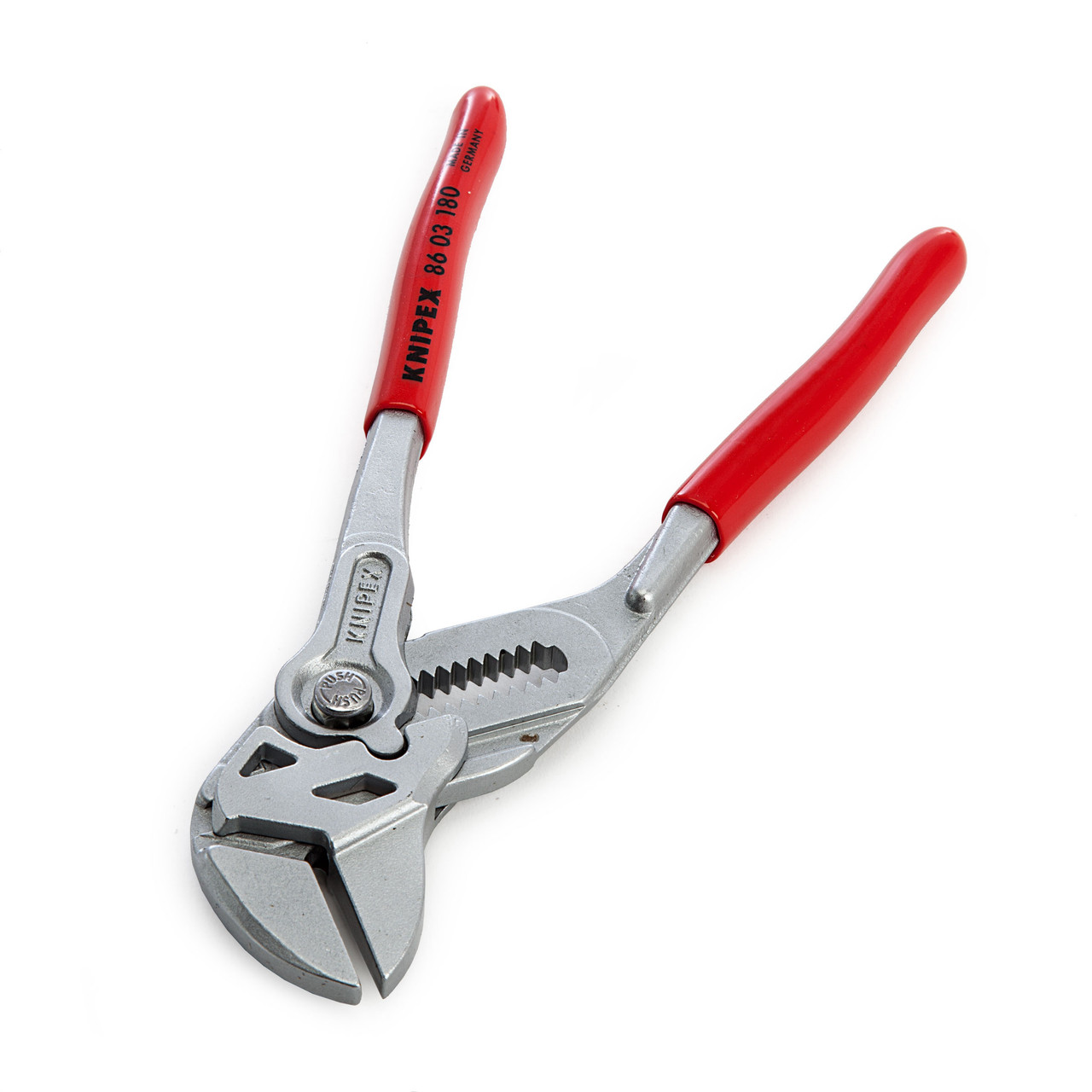 Photos - Pliers KNIPEX 8603180SB  + Wrench 2 in 1 Tool Chrome Plated 180mm 