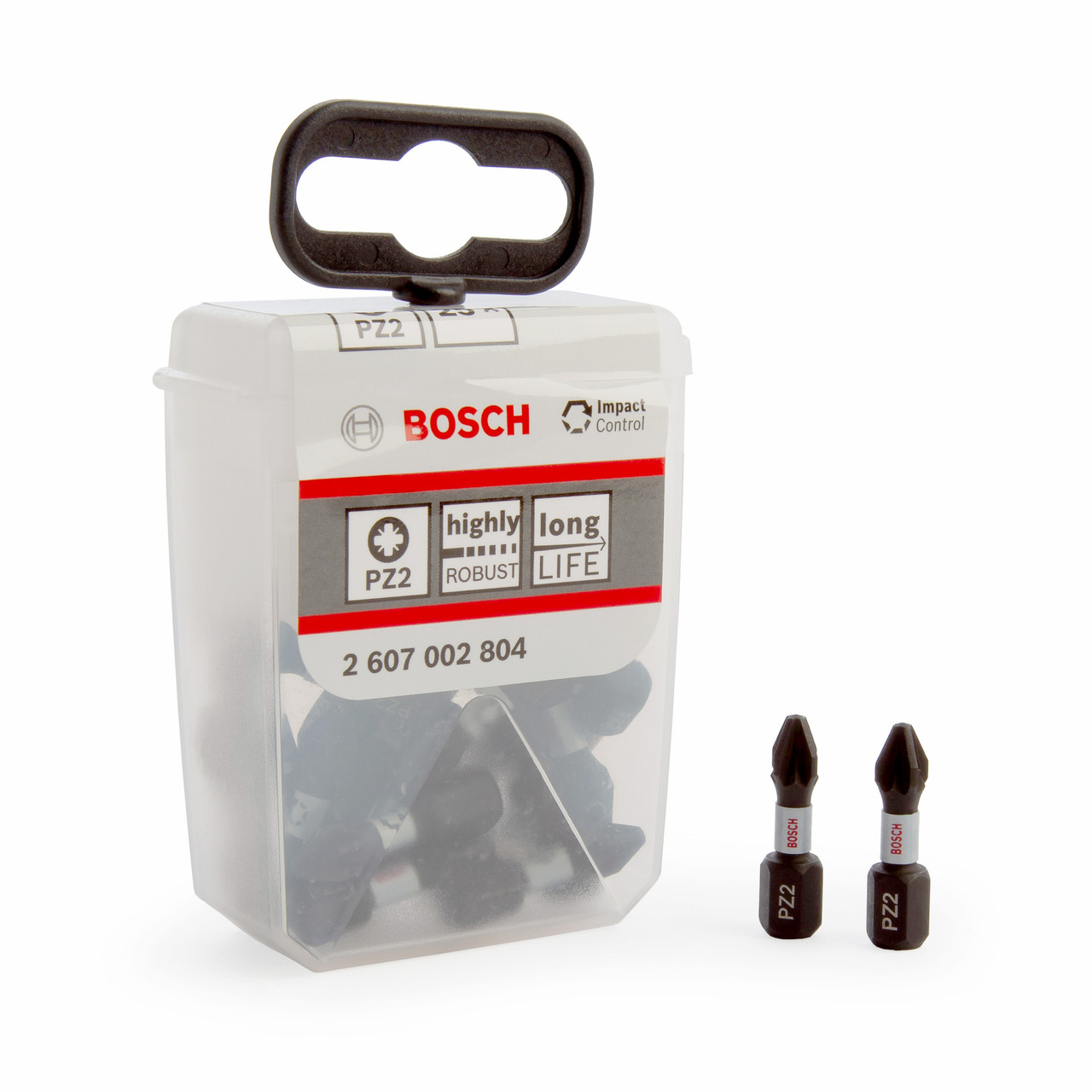 Photos - Drill Bit Bosch 2607002804 Pozi 2 Impact Control Screwdriver Bits 25 Pack 