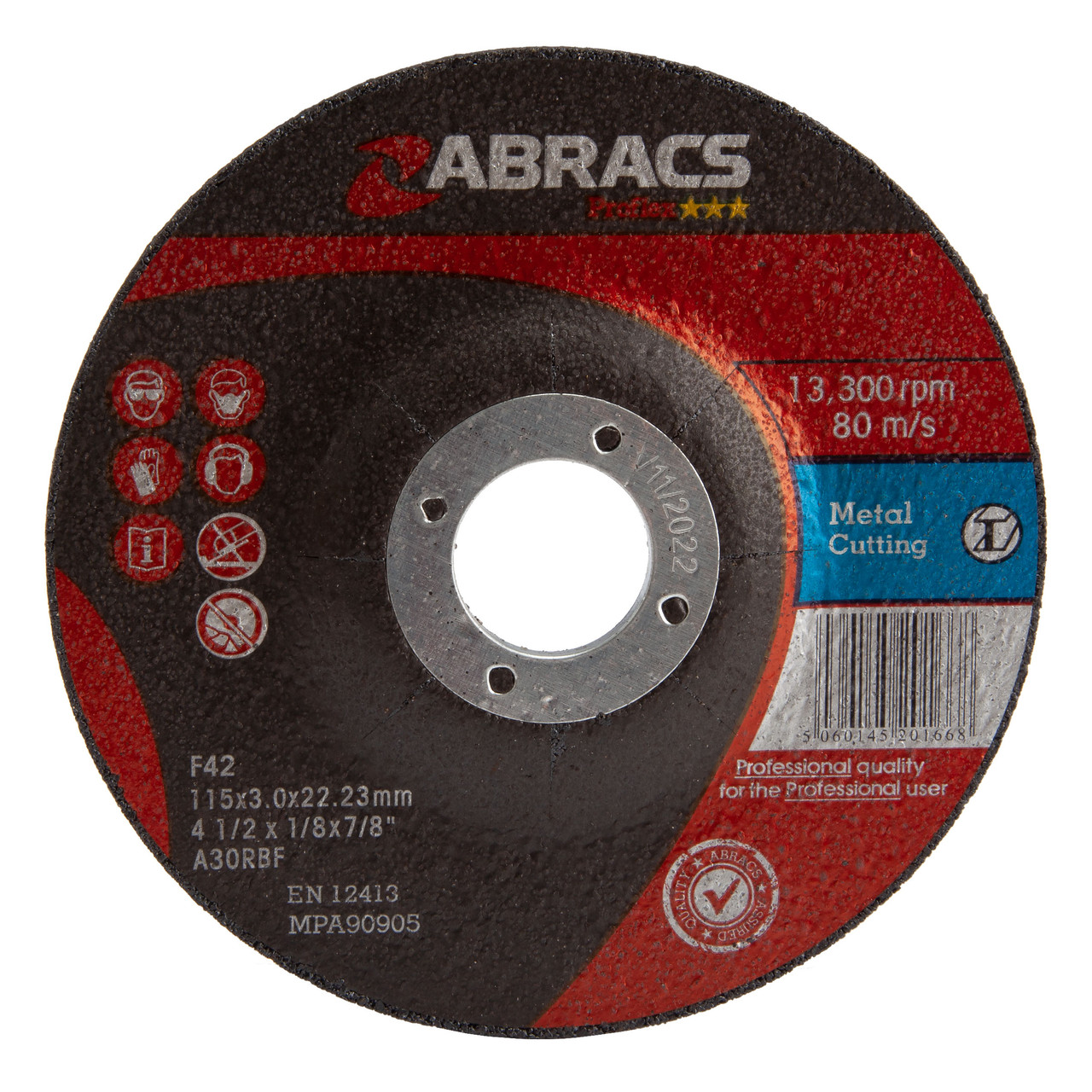 Photos - Cutting Disc Abracs Proflex PF11530DM Metal  115mm  PF11530DM(Pack Of 25)