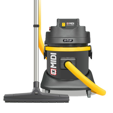V-TUF MIDIH110 H-Class Midi Wet & Dry Dust Extractor 21L – Health & Safety Version (110V)