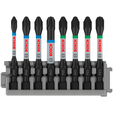 Bosch 2608522328 PRO Impact Screwdriver Bit Set (8 Piece)