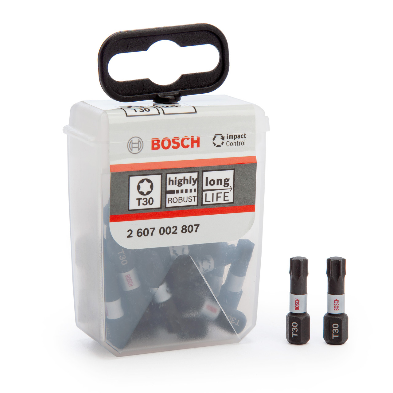 Photos - Bits / Sockets Bosch 2607002807 T30 Impact Control Screwdriver Bits  (Pack Of 25)