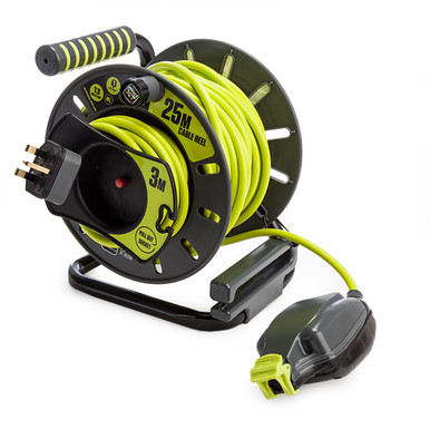 Masterplug Reverse Open Reel High Visibility Reel | Toolstop