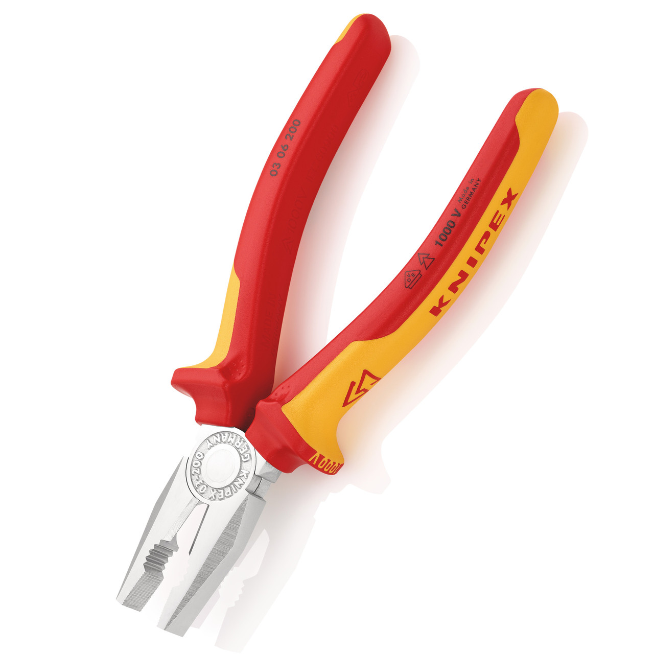 Photos - Pliers KNIPEX 0306200SB Combination  Insulated VDE 1000V 200mm 