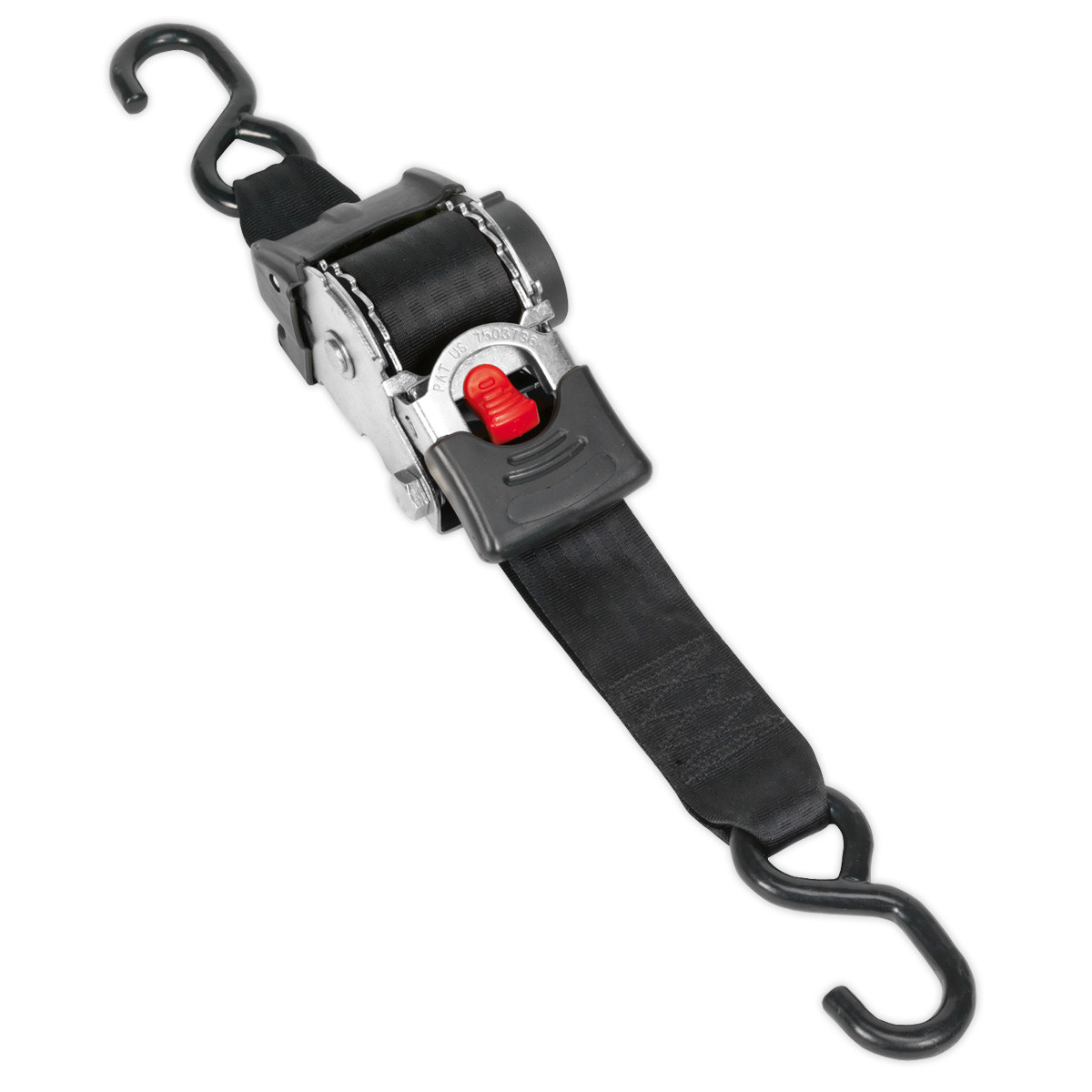 Photos - Other for recreation Sealey ATD50301 Auto Retractable Ratchet Tie Down 50mm x 3m 