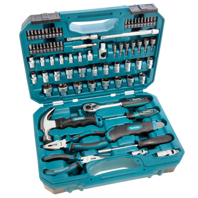 Coffret d'outils Makita E-08713 en Mak-Pac 120 pièces - Clé à