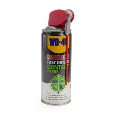 Is lubricant like WD-40 a good contact cleaner?