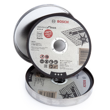 Disco de Corte Metal BOSCH Standard 115mm x 1mm