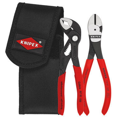 Knipex 002072V04XS Mini Pliers Set in Pouch 2 Pce | Toolstop