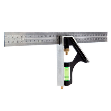 300mm Adjustable Engineers Combination Try Square Set Right Angle Ruler 12