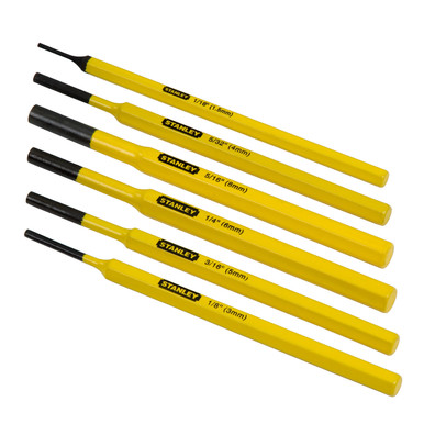 Stanley 4-18-226 Punch Kit (6 Piece) Stanley 4-18-226 Punch Kit (6 Piece)