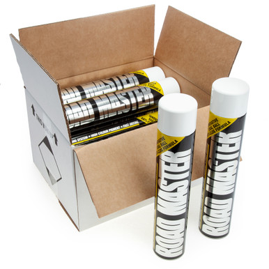 Roadmaster AARO01 White Line Marking Paint 750ml (Box of 12) Roadmaster AARO01 White Line Marking Paint 750ml (Box of 12)