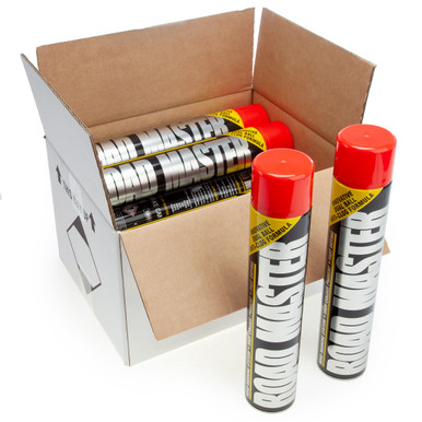Roadmaster AARO04 Red Line Marking Paint 750ml (Box of 12)