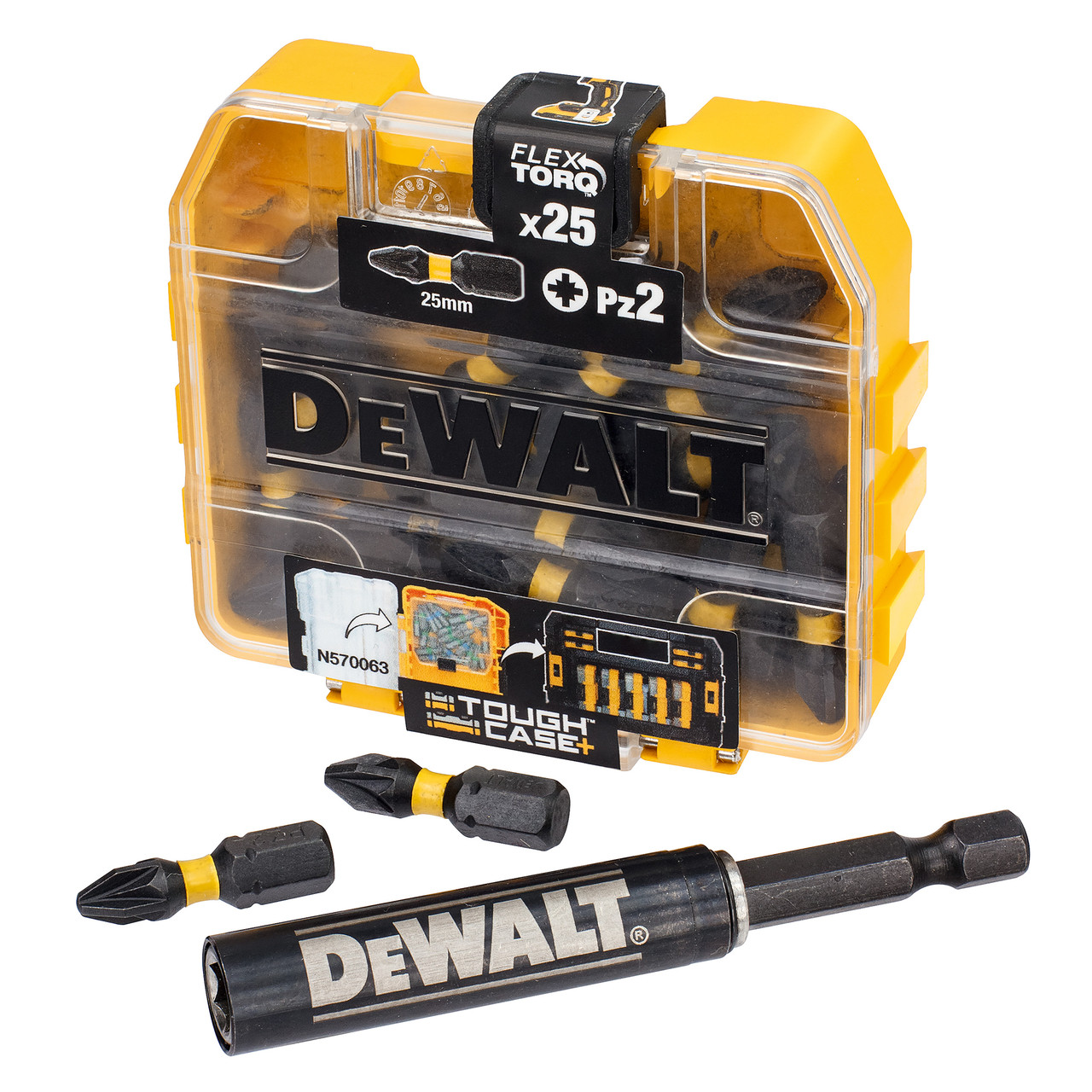 Photos - Bits / Sockets DeWALT DT70564T Extreme FLEXTORQ PZ2 Screwdriver Bits  (Pack of 25)