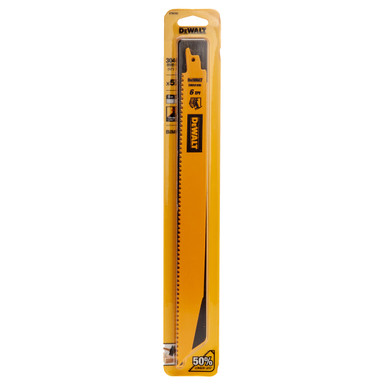 Dewalt DT90382 Bi-Metal Demolition Reciprocating Saw Blade for Wood 304mm (Pack of 5)