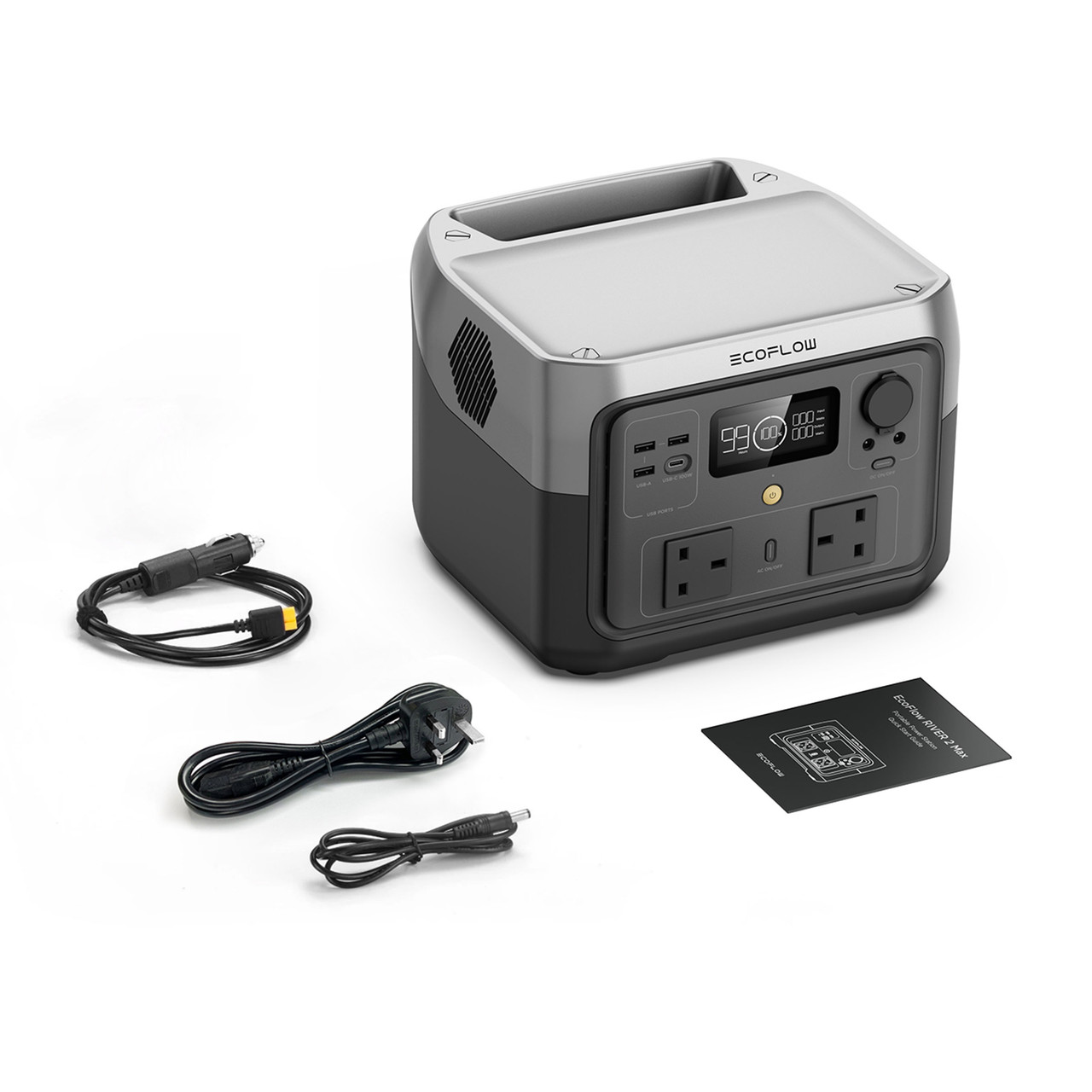EcoFlow River 2 Max Portable Power Station 512Wh
