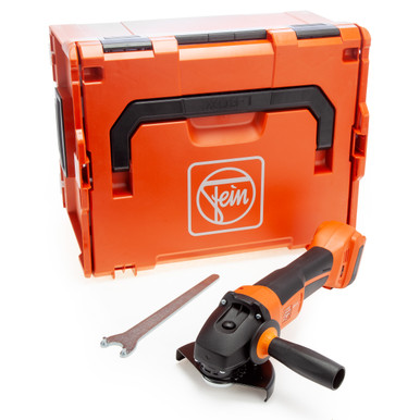 Fein CCG 18-125-10 PD AS 18V AMPShare 125mm Angle Grinder (Body Only) in L-Boxx 