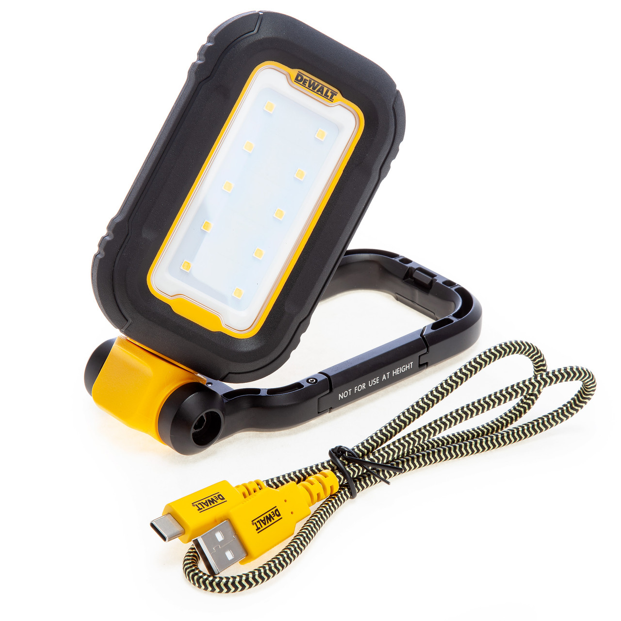 Photos - Floodlight / Garden Lamps DeWALT DCL182 Rechargeable USB-C Task Light DCL182-XJ 