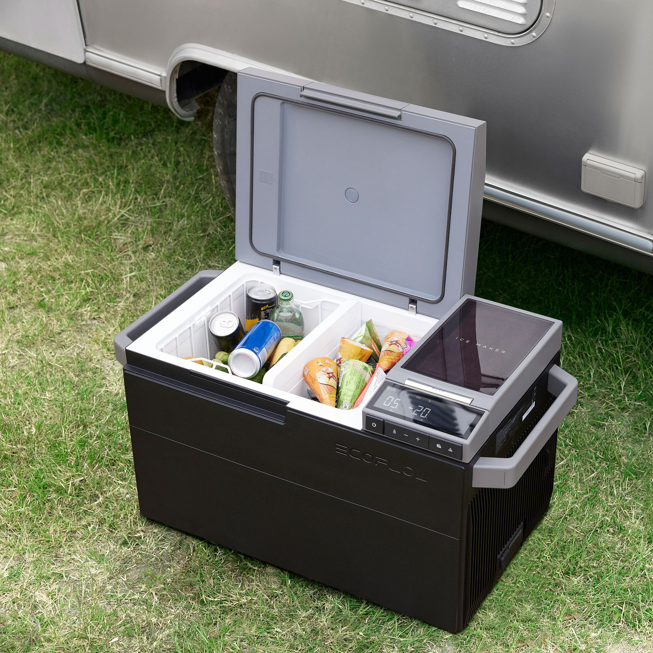 EcoFlow GLACIER 3-in-1 Portable Fridge, Freezer & Ice Maker