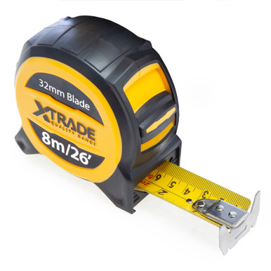 XTrade X0900004 PRO Tape Measure 26’ / 8m