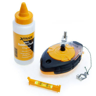 XTrade X0900072 Chalk Line Set 30m XTrade X0900072 Chalk Line Set 30m