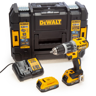 Dewalt Brushless Combi Drill Set DCD796P2 Toolstop