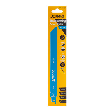 XTrade SS1122AF Flexible for Metal Reciprocating Saw Blades (Pack of 5)
