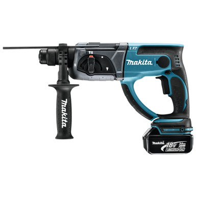 Makita DHR202 LXT 18V SDS+ Rotary Hammer in Makpac Case (1 × 3.0Ah Battery)