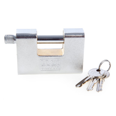 Locksmyth L2200026 Armoured Rectangular Padlock 90mm