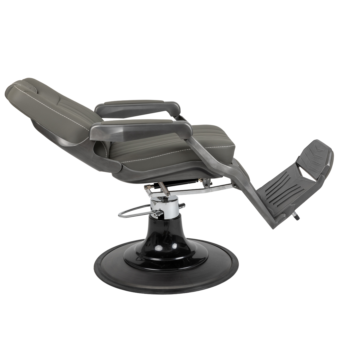 Wraith Barber Chair with Gunmetal Frame | Minerva Beauty