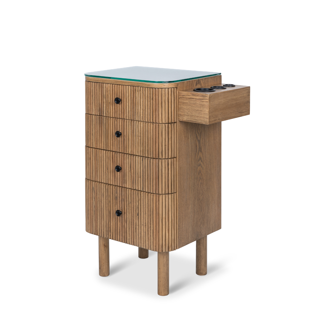 Knoll Styling Station in Antique Umber with Black Mirror | Minerva