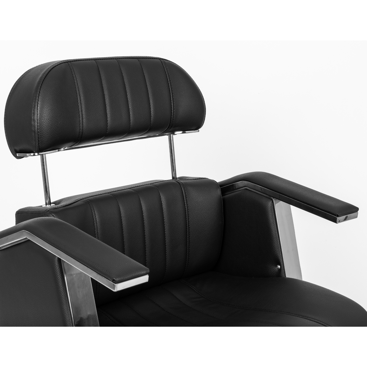 Atikus All Purpose Salon Styling Chair in Black | Reclining