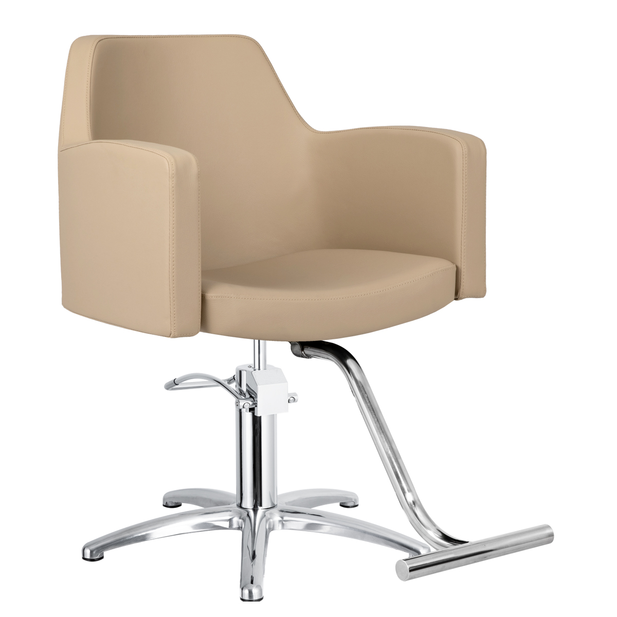 nerudesignworks CHAIR JACKET ベージュ Venturi Extra Wide Salon Styling Chair in Cashmere (Beige), 5-star