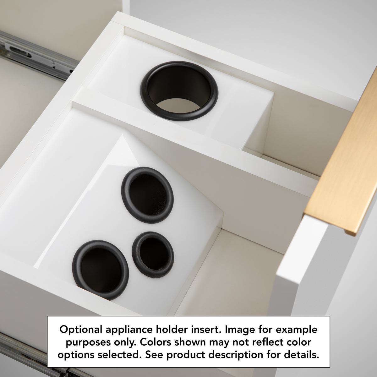 Waverly Double Sided Styling Station with Round Mirror | Minerva 