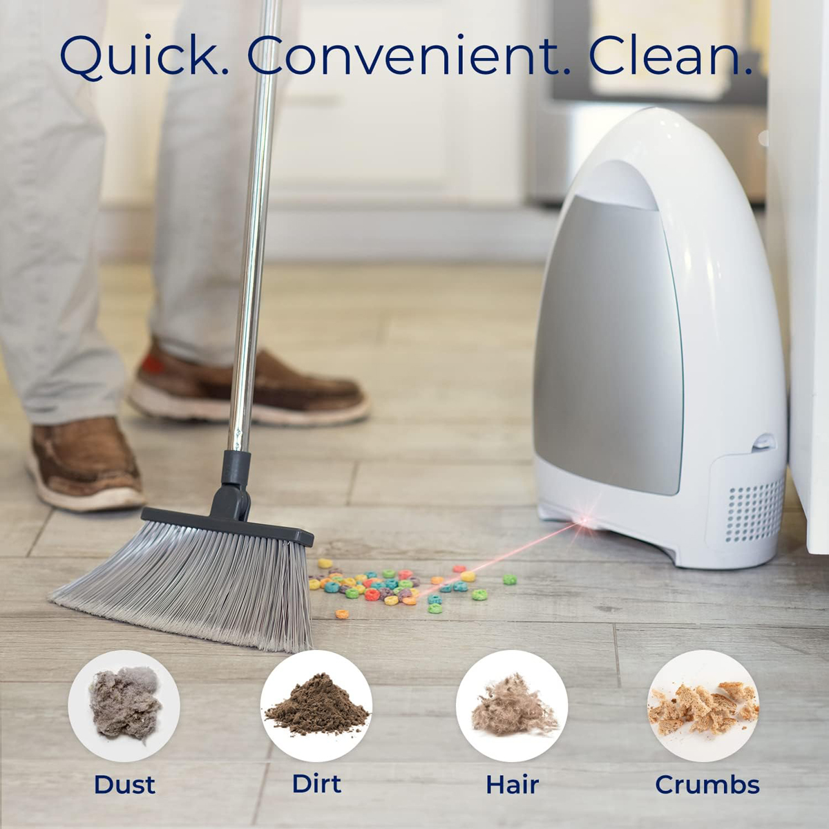EyeVac Electronic Dustpan - Minerva Beauty