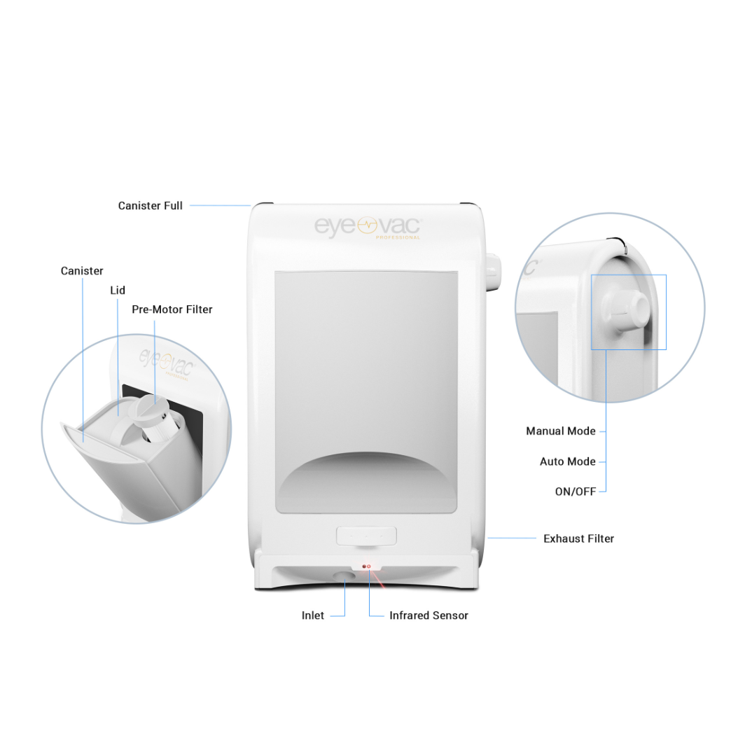 EyeVac Pro Canister Vacuum - Thumbnail 5