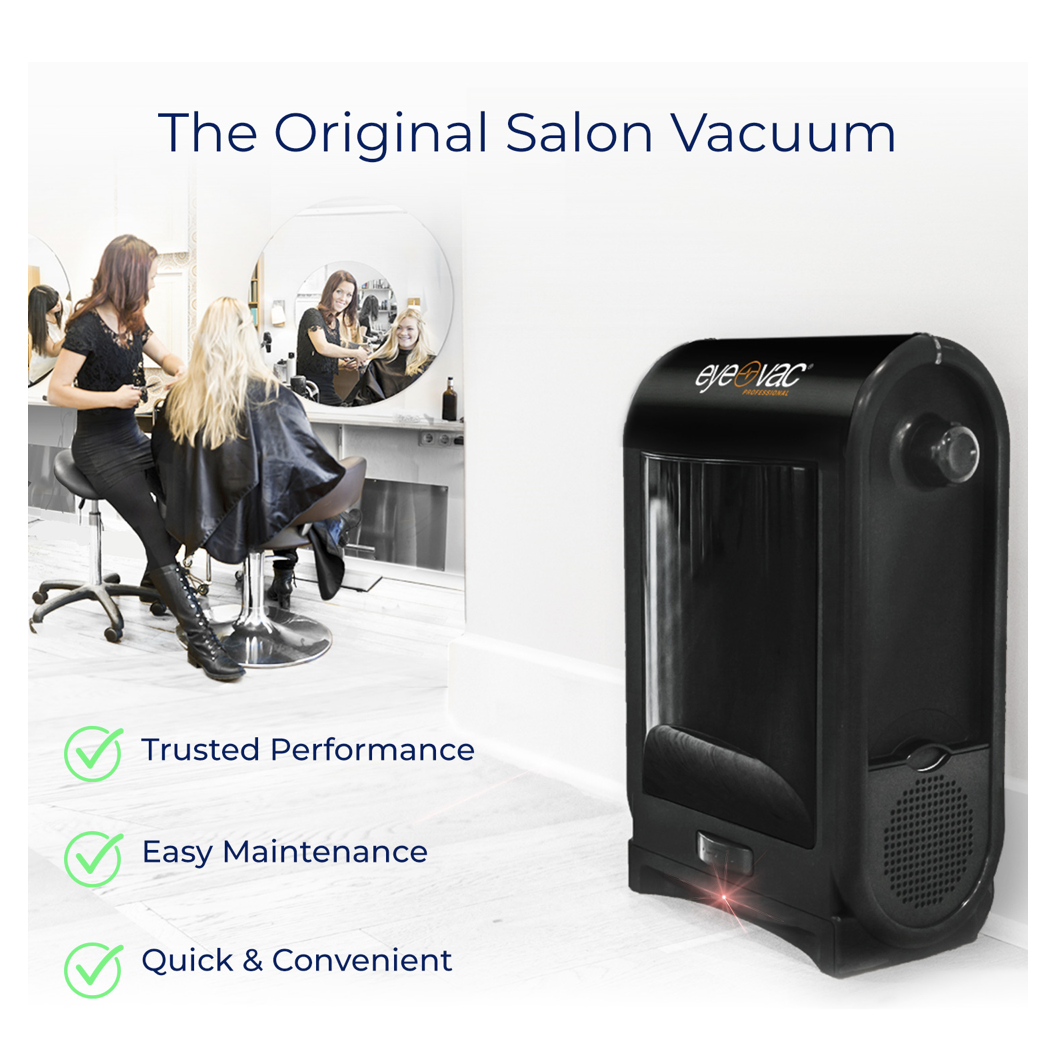 EyeVac Pro Electronic Dustpan in Black | Touchless Vacuum Dustpan