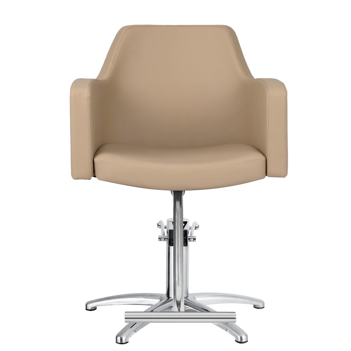Venturi Extra Wide Salon Styling Chair in Cashmere (Beige), 5-star