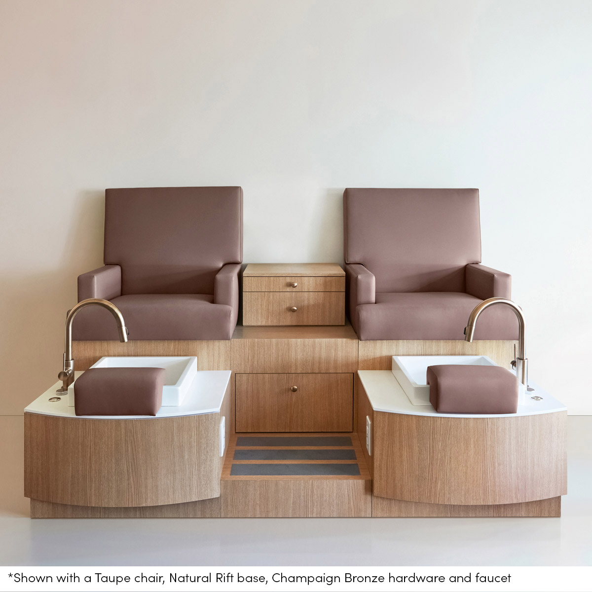 Design X Lounge Pedicure Chair Double Luxury Dual Pedicure