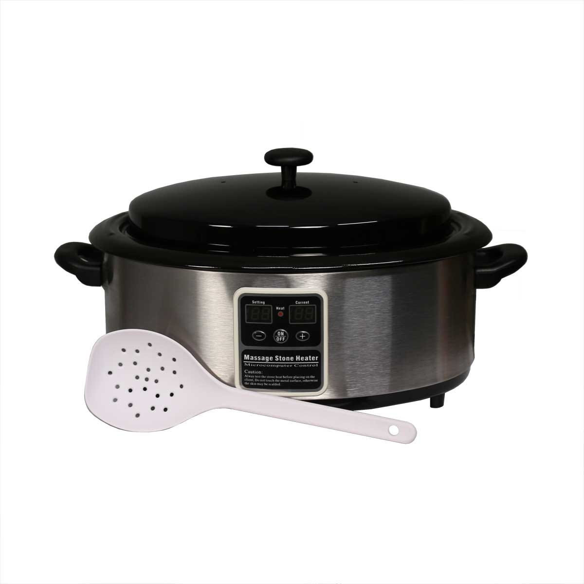 6 Quart Massage Stone Heater | Professional Hot Stone Warmer for
