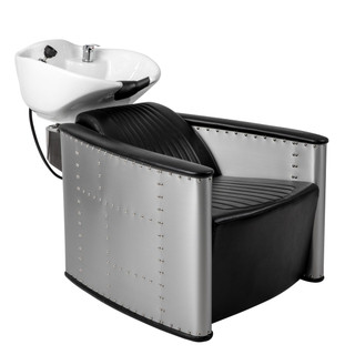 Corsair Shampoo System in Black with White Bowl