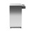 Gemini Laser Cut Stainless Steel Cart with Appliance Holder