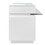 Anderson II Reception Desk in White - CLEARANCE, DISCONTINUED, AS IS, NO WARRANTY, NO RETURN