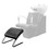 Deluxe Ottoman for Salon Shampoo Systems