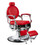 Pagano Barber Chair in Cardinal Red