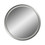 Nira LED Frontlit 36" Round Mirror shown unlit from the front