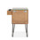 Reid Styling Station in Antique Umber with Hairpin Legs or Wall-Mounted shown from the back Reid Styling Station in Antique Umber with Hairpin Legs or Wall-Mounted shown from the back