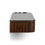 Sutton Wall-Mount Floating Shelf Styling Station in Walnut shown from the side