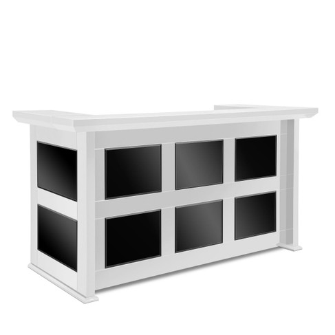 Zao Reception Desk - CLEARANCE, DISCONTINUED, AS IS, NO WARRANTY, NO RETURN
