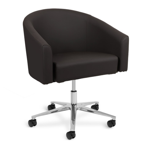 Cinque II Rolling Technician Chair in Bark